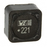 Wurth Electronics Inc. - 744770222 - FIXED IND 220UH 1.3A 390 MOHM