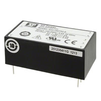 XP Power - ECL15UT02-E - AC/DC CONVERTER 5V +/-12V 15W