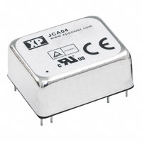 XP Power - JCA0424D02 - DC/DC CONVERTER +/-12V 4W