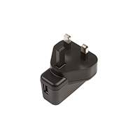 XP Power - VEL05US050-UK-BB - AC/DC WALL MOUNT ADAPTER 5V 5W