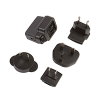 XP Power - VER05US050-BB - AC/DC WALL MOUNT ADAPTER 5V 5W