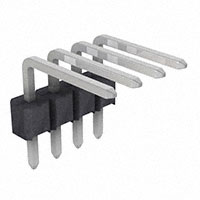 3M - 929500-01-04-RK - CONN HEADER .100 SNGL R/A 4POS