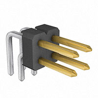 3M - 961204-5604-AR - CONN HEADER R/A DUAL 4POS GOLD