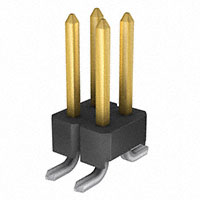 3M - 961204-6700-AR-TP - CONN HEADER STR DL 4POS GOLD SMD