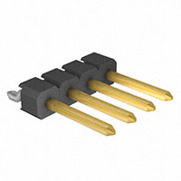 3M - 961104-5900-AR-TP - CONN HEADER R/A 4POS GOLD SMD