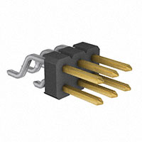 3M - 961206-5500-AR-TP - CONN HEADER R/A 6POS GOLD SMD