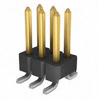 3M - 961206-6700-AR-TP - CONN HEADER STR DL 6POS GOLD SMD