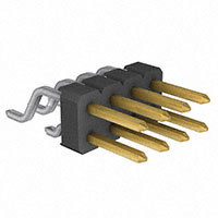 3M - 961208-5500-AR-TP - CONN HEADER R/A 8POS GOLD SMD