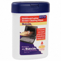 ACL Staticide Inc - 8066 - CLEANING WIPES PREMOIST 50 PCS