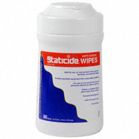 ACL Staticide Inc - SWC80 - WIPES STATICIDE PREMOISTEND 80CT