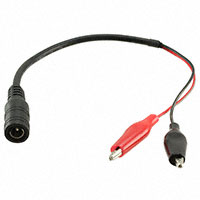 Adafruit Industries LLC - 1328 - 2.1MM DC BARREL JACK TO ALLIGATR