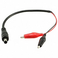 Adafruit Industries LLC - 1329 - 2.1MM DC BARREL PLUG TO ALLIGATR