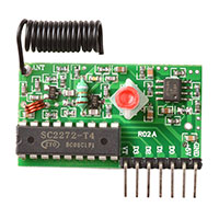 Adafruit Industries LLC - 1098 - SIMPLE RF L4 RECEIVER - 315MHZ L