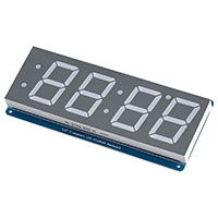 Adafruit Industries LLC - 1270 - I2C 4-DIGIT 7-SEG DISP RED