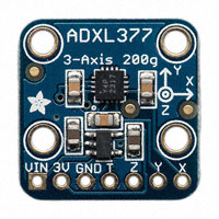 Adafruit Industries LLC - 1413 - ADXL377 3 AXIS 200G BREAKOUT BRD