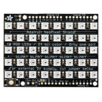 Adafruit Industries LLC - 1430 - BOARD NEOPIXEL SHIELD 40 RGB LED
