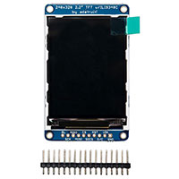 Adafruit Industries LLC - 1480 - 2.2 COLOR TFT LCD DISP W/MICROSD