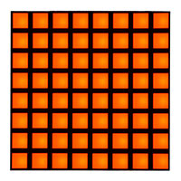 Adafruit Industries LLC - 1818 - LED MATRIX 8X8 SQUARE AMBER