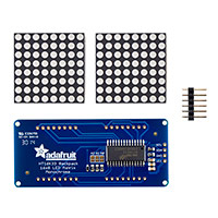 Adafruit Industries LLC - 2037 - 16X8 1.2 RED LED MATRIX + BACKPA
