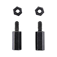 Adafruit Industries LLC - 2336 - BRASS M2.5 STANDOFFS FOR PI HATS