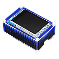 Adafruit Industries LLC - 2779 - BOX PLSTC BLU/CLR 3.9"LX2.59"W