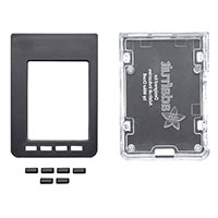 Adafruit Industries LLC - 3062 - BOX PLSTC CLR/BLK 3.54"LX2.56"W