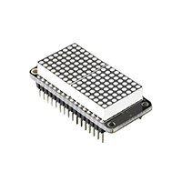 Adafruit Industries LLC - 3153 - 0.8" 8X16 LED MATRIX YELLOW