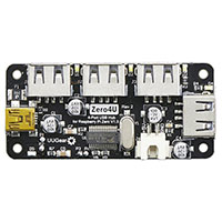 Adafruit Industries LLC - 3298 - ZERO4U 4 PORT USB HUB PI ZERO