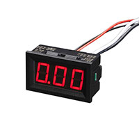 Adafruit Industries LLC - 574 - AMMETER 0-9.99A LED PANEL MOUNT
