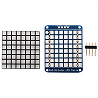 Adafruit Industries LLC - 902 - LED MATRIX 8X8 BICL I2C BACKPACK