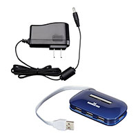 Adafruit Industries LLC - 961 - USB 2.0 POWERED HUB - 7 PORTS WI