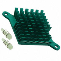 Advanced Thermal Solutions Inc. - ATS-1038-C1-R0 - HEATSINK 40X38X10MM NYLONPUSHPIN