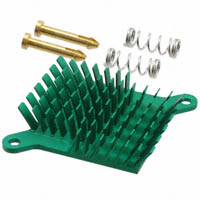 Advanced Thermal Solutions Inc. - ATS-1038-C2-R0 - HEATSINK 40X38X10MM BRASSPUSHPIN