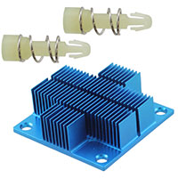 Advanced Thermal Solutions Inc. - ATS-P1-104-C2-R1 - HEATSINK 40X40X12.7MM XCUT T766