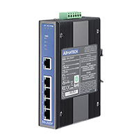 Advantech Corp - EKI-2525P-BE - 5-PORT 10/100MBPS WITH 4PORT POE