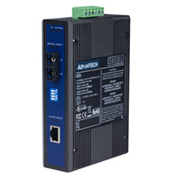 Advantech Corp - EKI-2541M-AE - MEDIA CONV 10/100T/X-FIBER OPTIC