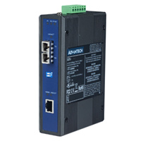 Advantech Corp - EKI-2741LX-AE - MEDIA CONVERTER GBE-SGL FIBER