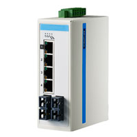 Advantech Corp - EKI-5524SS-AE - ETH SW 4PORT 10/100M +2 S.M
