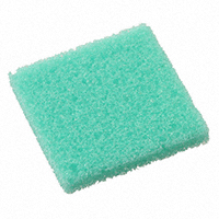 Aearo Technologies, LLC - CF-47EG 0.125 SQUARE PAD - CONFOR CF-47EG 0.125 SQUARE PAD