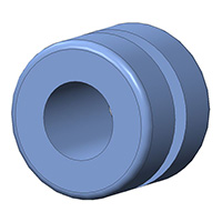 Aearo Technologies, LLC - G-503-1 - SCREW GROMMET THRMPL BLUE