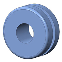 Aearo Technologies, LLC - G-506-C8012 - SCREW GROMMET THRMPL BLK