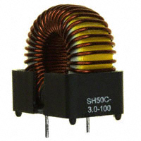 Amgis, LLC - SH50C-3.0-100 - FIXED IND 100UH 3A 40 MOHM TH
