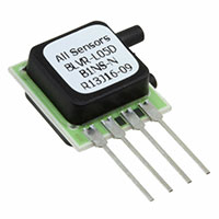 All Sensors Corporation - BLVR-L05D-B1NS-N - SENSOR PRESSURE DIFF 5" H2O