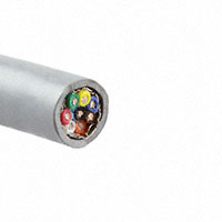 Alpha Wire - 1719 SL005 - CABLE 8COND 20AWG SHLD 100'