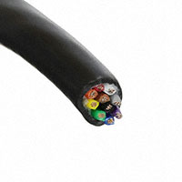 Alpha Wire - 25020 BK005 - 24AWG 7/32 3C UNSHLD 100'