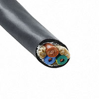 Alpha Wire - 25063/1 BK005 - 16AWG 19/.0117 3C FOIL SHLD 100'