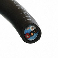 Alpha Wire - 25372 BK005 - 24AWG 7/32 50C FOILBRAID 100'