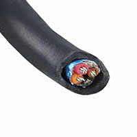 Alpha Wire - 25440/4 BK005 - 22AWG 7/30 15PR FOIL SHLD 100'