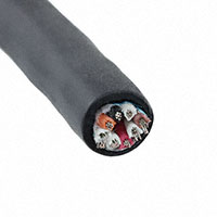 Alpha Wire - 25494 BK005 - XG2 24AWG 7/32 4PR FOIL SHLD