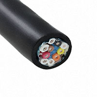 Alpha Wire - 45375 BK005 - CABLE 5 PAIR 18AWG BLACK 100'